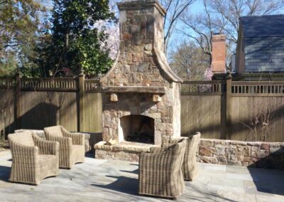 Landscape Design Chevy Chase Gallery Fireplaces 16
