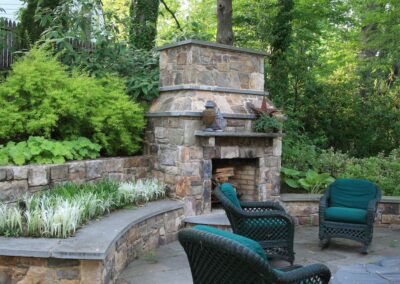 Landscape Design Chevy Chase Gallery Fireplaces 7